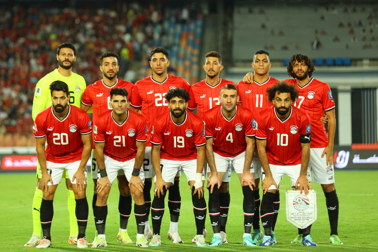 تشكيلة المنتخب المصري لمباراة تصفيات كأس العالم